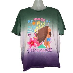Disney The Little Mermaid Box Lunch Women's Size 2X Ariel Ombre Tee Soft